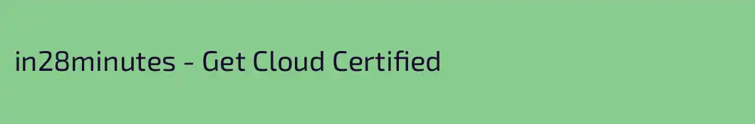 in28minutes - Get Cloud Certified
